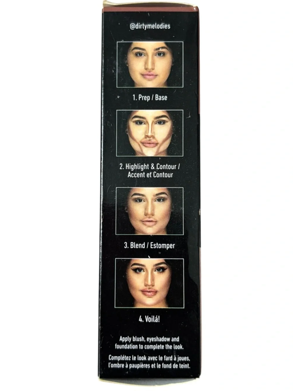 NYX Wonder Stick Highlight & Contour Stick Light Medium WS01 NIB Cream Contour